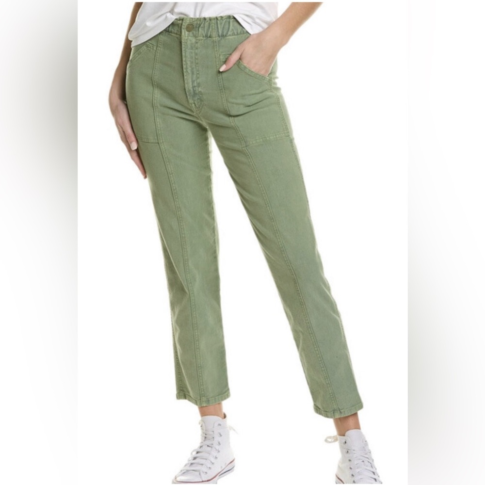 Mother green jean pants 28